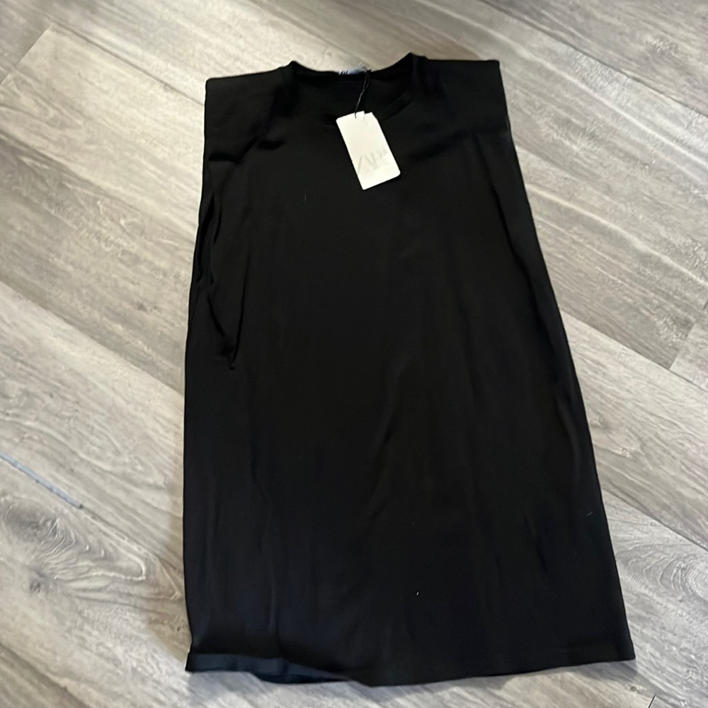 Zara shirt mini dress NWT